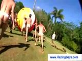 Students playing games and giving blowjobs