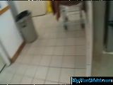 Black ghetto gay sucks white dick in public