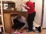 Blonde Russian Mom Came In To Teen Nephews Room To Play 1