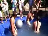 Blindfolded pool games