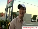Sucking a black thug in a store