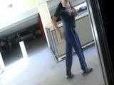 Fapping in an elevator
