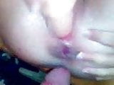 Dildo + anal fuck