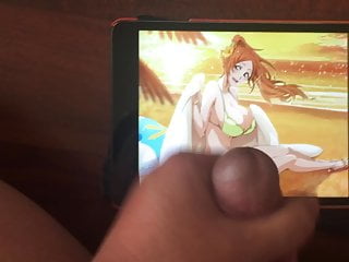 Hot Swimsuit Orihime Birthday Cum Tribute 