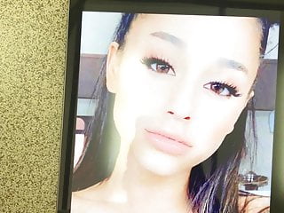 Cum Tribute to Ariana Grande
