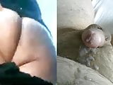 A friend very horny give me a monster cum on my ass
