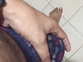 Wanking dick