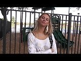 HOT BLONDE GETS PAIDED FOR SEX