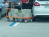 Just out shopping 