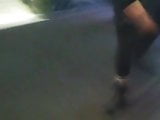 Really quick clip of big bouncy titties