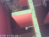 Asian changing swimsuit in female shower room 0001