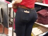 She got a fat ass! She got big tits also just cant see here