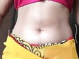 Desi yello sari bhabi nude