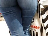 Voyeur sexy teen ass jeans 11