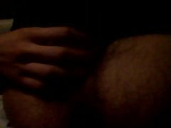 Boy spread hairy ass