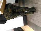 Thyck camouflaged booty meat