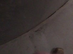 Wanking off at work 