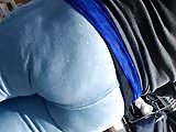 That ass in them blue sweats