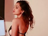 shooting with a model
