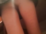 Yng Gf gives kitchen upskirt in thong