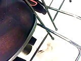 See Through Leggings Sitting THONG