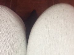 Sissy and white tights 