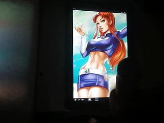 Cum on sexy Starfire