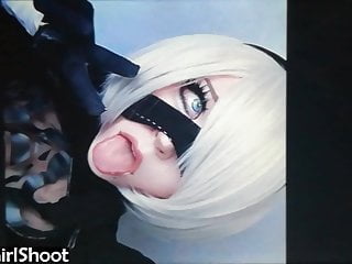 Shinuki Cum Tribute #1 2B Ahegao