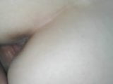 smashing chick from behind with my juicy cock 