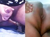 Cum on my ass, Antonella skype session.