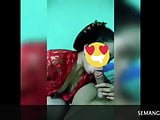 abis kondangan pengen sepong
