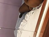 Big Sexy Dark Chocolate Mamma giving Blow Job