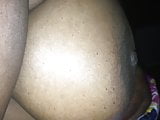Black chick chillin tittes2