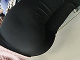 Hot black secretary ass